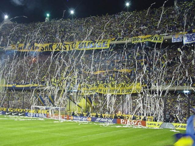 The Boca fans will be out in force tonight to get behind their team in this hugely important match
